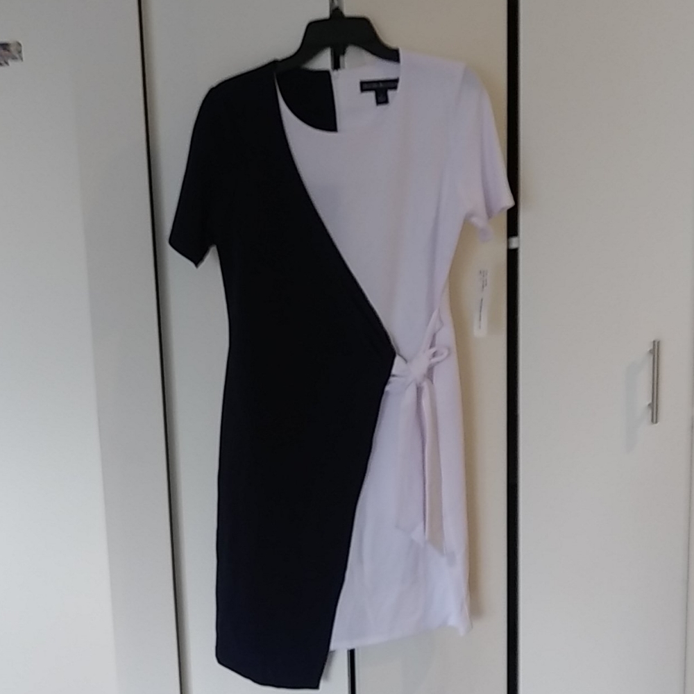 Dress navy\white zip NWT sz 8